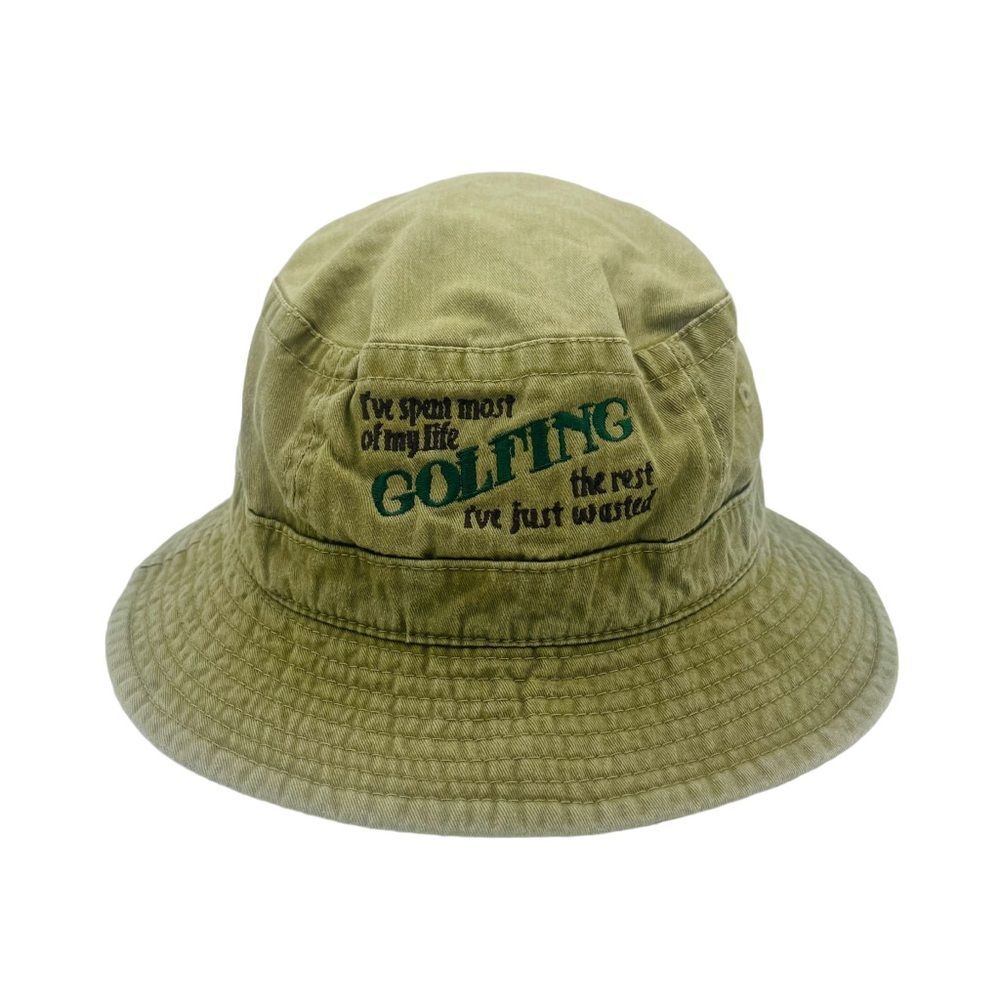 Golf Novelty Dad Joke Bucket Headshots Hat